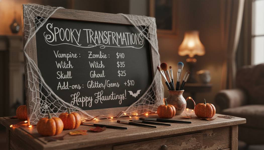 Dịch Vụ Vẽ Mặt Halloween Tại Quận 6. Ảnh 4